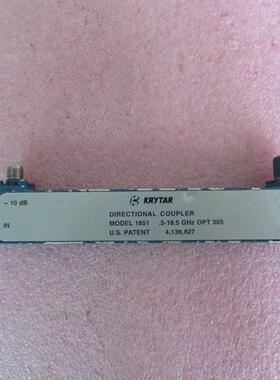 KRYTAR 1851 0.5-18GHz 10dB SMA射频微波宽带定向耦合器
