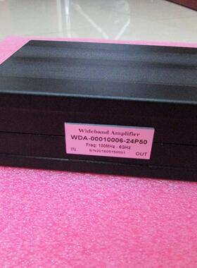 100MHz-6GHz 50dB 24dBm 微波超宽带放大器 宽带中功率放大器