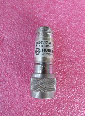 H+S 6807.17.A  7dB 12.4GHz 2W N 射频微波同轴固定衰减器