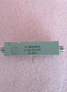 FSY 进口 7.13-7.93GHz  SMA RF 射频微波同轴带通滤波器