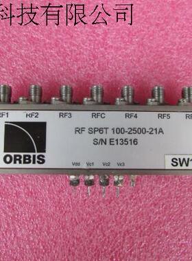 RF SP6T 100-2500-21A 10-3000MHz SPDT 同轴电子PIN开关