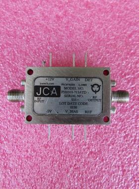 JCA进口 100KHz-1GHz 57dB SMA  射频 微波 低噪声 AGC 放大器