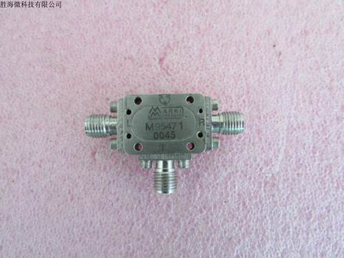 M95471 MARKI Mixer 4-18GHz SMA RF射频微波同轴高频 双平衡混频器 质量包好，包能用  成色好 RF:4-18GHz LO:4-18GHz IF :DC-4GHz LO Power:10-13dBm 变频损耗：7-11dBm