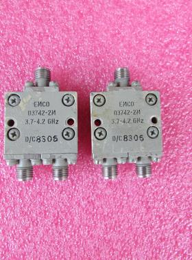 EMCO进口D3742-2M  3.7-4.2GHz SMA  一分二 射频微波同轴功分器