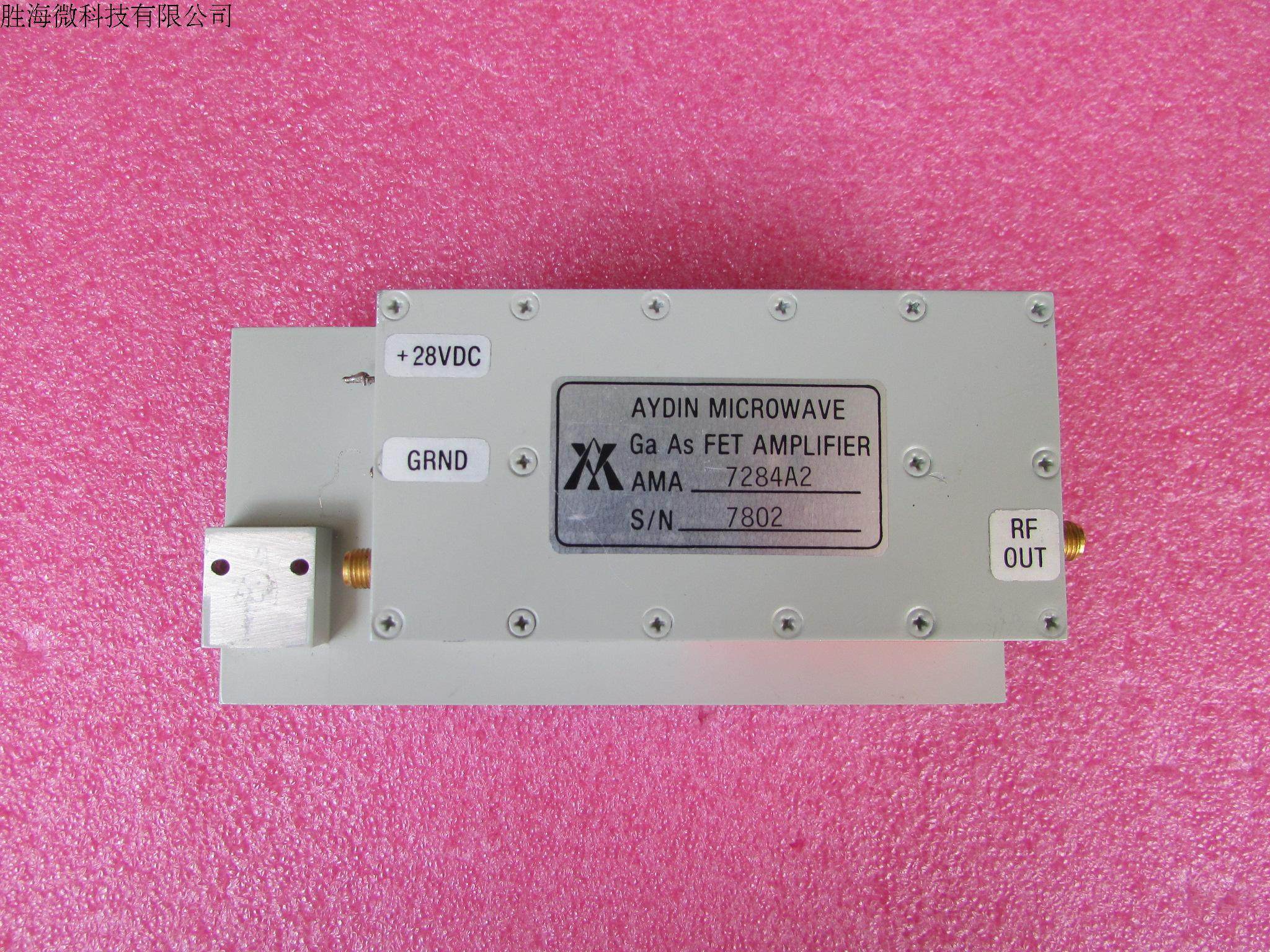 进口 5.6-9GHz 50dB SMA射频微波低噪声放大器  质量包好，包能用  可提供详细测试图 工作频率： 5.6-9GHz  增益：50dB 输出功率:20dBM 工作电压：+28V 接头： SMA 增益测试时加了-70dB 衰减器