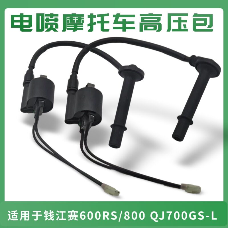 适用于钱江赛600RS赛800点火器 高压包QJ700GS-L/N摩托车点火线圈