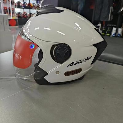 3C认证电动摩托车头盔男女士四季通用安全帽春秋适用四分之三半盔