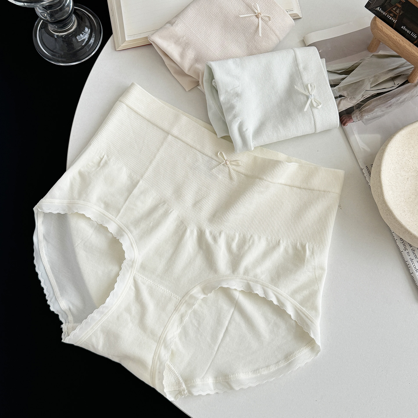 夏季薄款轻收腹无缝内裤女