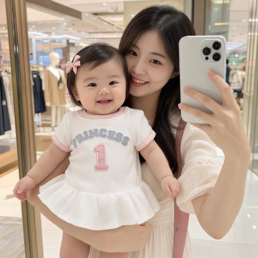 女宝宝夏装儿童连衣裙婴儿公主裙子夏天小女孩洋气2026新款棒球裙