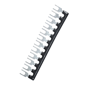 TD-1512接线端子排短接片 连接片12位连接条 短路边插片短接条15A