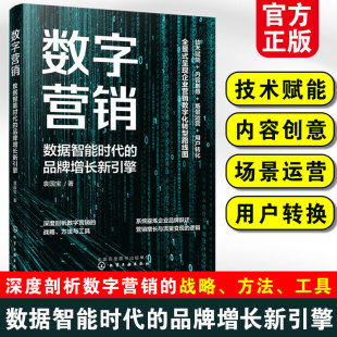 技术赋能内容创意场景运营用户转换 数字营销 袁国宝 品牌增长新引擎 营销运营管理工作大市场数据分析工作阅读书籍 数据智能时代