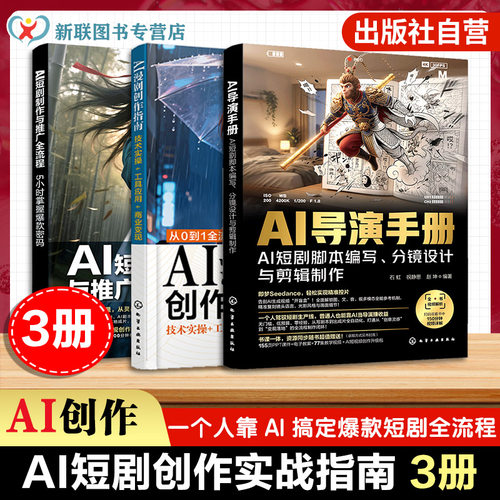 AI短剧系列丛书（3册套装）