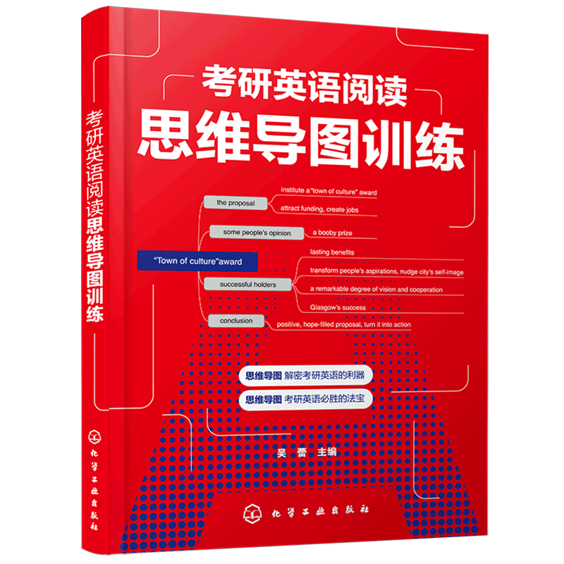 正版 考研英语阅读思维导图训练  考研阅读真题文章概括归纳 精读训练核心词汇关键句 考研英语阅读常见问题 英语思维导图应用书籍