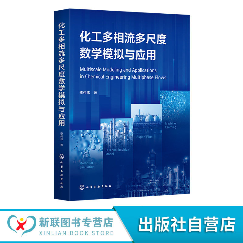 化工多相流多尺度数学模拟与应用 含碳资源高效转化过程 含能材料制备过程模拟 化工单元操作过程 过程工业污染物脱除过程参考书籍