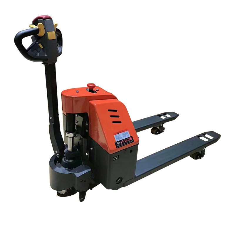 新品促科力步行式堆垛机全电动托盘搬运车小型液压地牛叉车2吨品