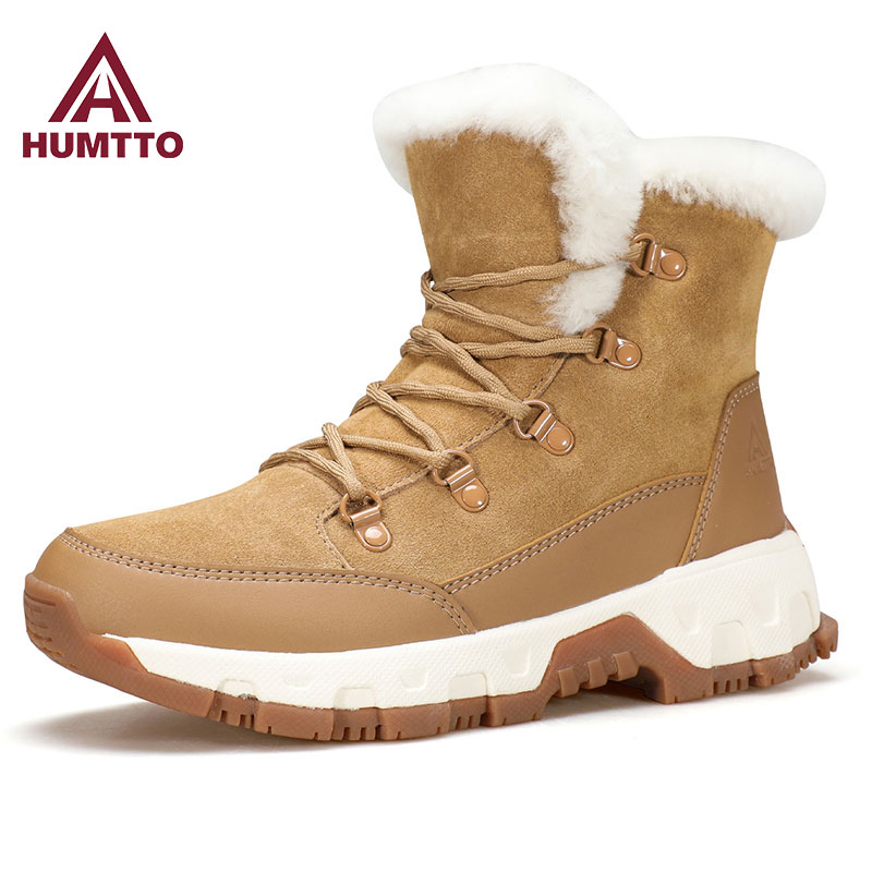 悍途雪地靴加绒加厚保暖羊毛内里