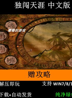 独闯天涯+窗口补丁+攻略 单机老游戏 支持Win7 10 11完整音乐动画