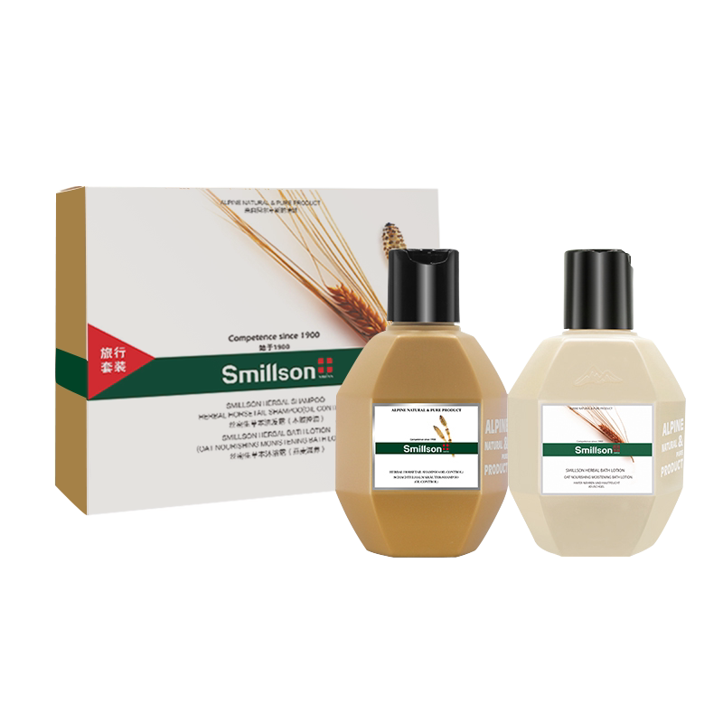 丝密生 燕麦沐浴露100ml*1+木贼洗发露100ml*1 洗沐旅行套装
