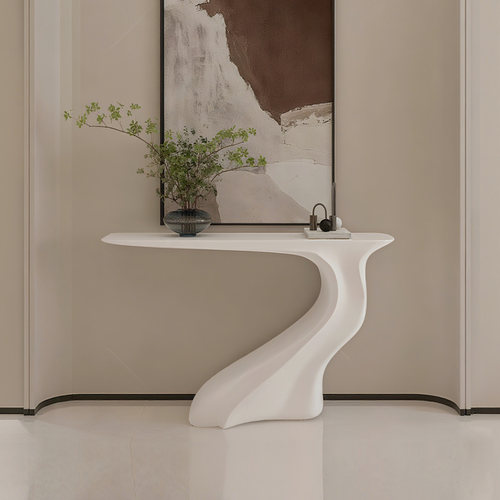 简约现代个性创意玄关柜玄关台入户进门玄关桌收纳柜烤漆艺术定制