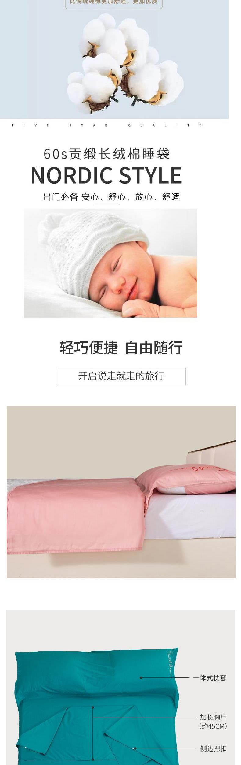 Khách sạn trực tiếp trên túi ngủ bẩn người lớn du lịch bông du lịch siêu mỏng ra tấm di động ngủ du lịch ngủ kho báu - Túi ngủ túi ngủ văn phòng