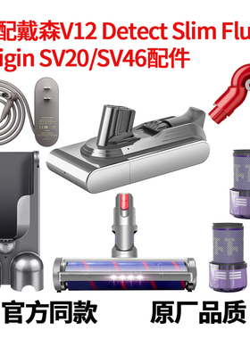 适配Dyson吸尘器V12Detect Slim Fluffy/OriginSV20/SV46滤网配件