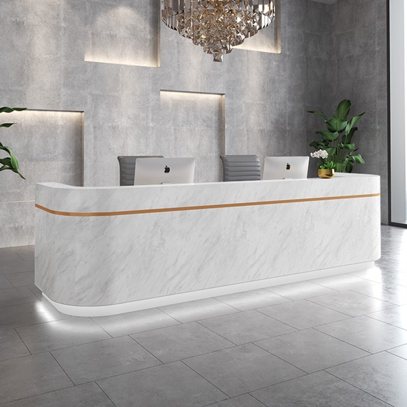 烤漆公司前台接待台现代简约柜台弧形服务台创意美容院吧台收银台,商业/办公家具,其它,淘宝优惠券,粉丝福利购,淘宝优惠卷