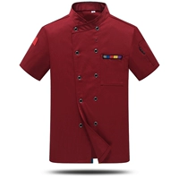 Красный, короткий рукав