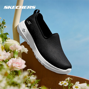 斯凯奇女鞋夏季新款透气网面软底轻便妈妈鞋老人运动鞋女款健步鞋