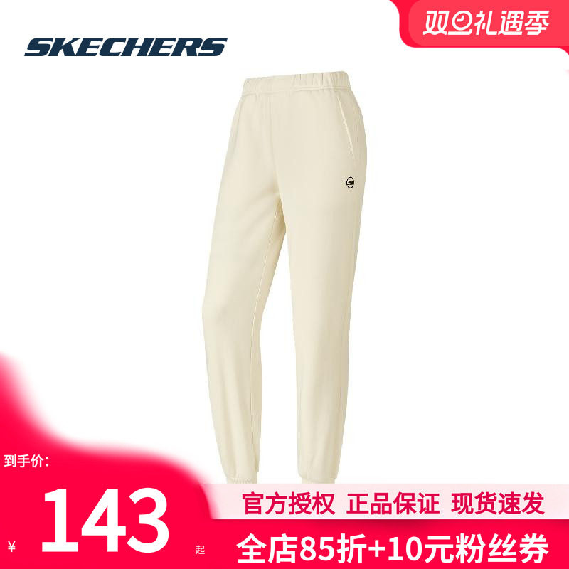 斯凯奇女裤新款休闲运动裤