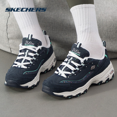 斯凯奇女鞋新款熊猫鞋