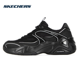 Skechers2025夏季新款气泡熊猫鞋厚底增高老爹鞋透气女鞋