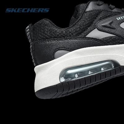 SKECHERS斯凯奇女鞋新款复古轻质厚底跑步鞋网面透气运动鞋1776
