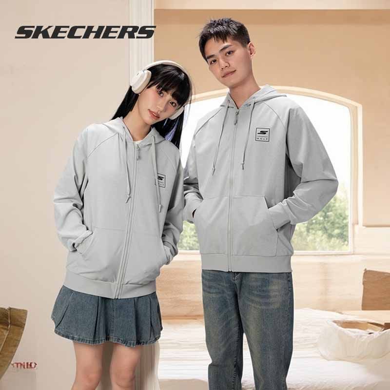 斯凯奇男装女装春季新款情侣运动服休闲针织夹克官方正品连帽外套,运动服/休闲服装,运动茄克/外套,淘宝优惠券,粉丝福利购,淘宝优惠卷