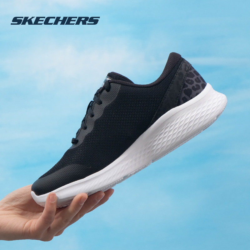 斯凯奇春季新款黑色网面健步鞋女透气跑步鞋休闲运动鞋女鞋,运动鞋new,运动休闲鞋,淘宝优惠券,粉丝福利购,淘宝优惠卷