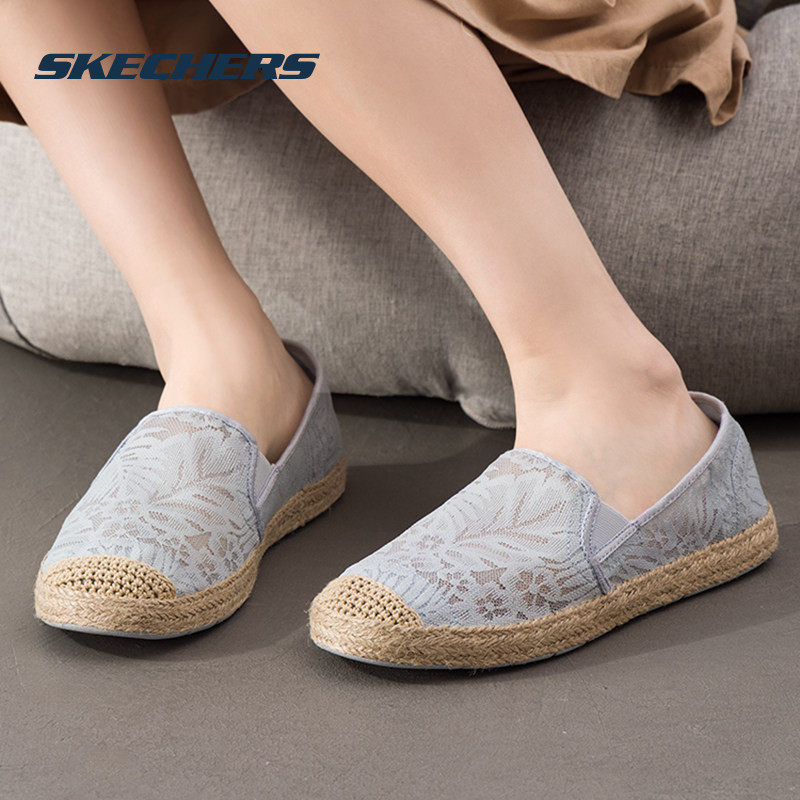 斯凯奇夏季新款蕾丝渔夫鞋女平底休闲运动鞋透气时尚单鞋,运动鞋new,运动休闲鞋,淘宝优惠券,粉丝福利购,淘宝优惠卷