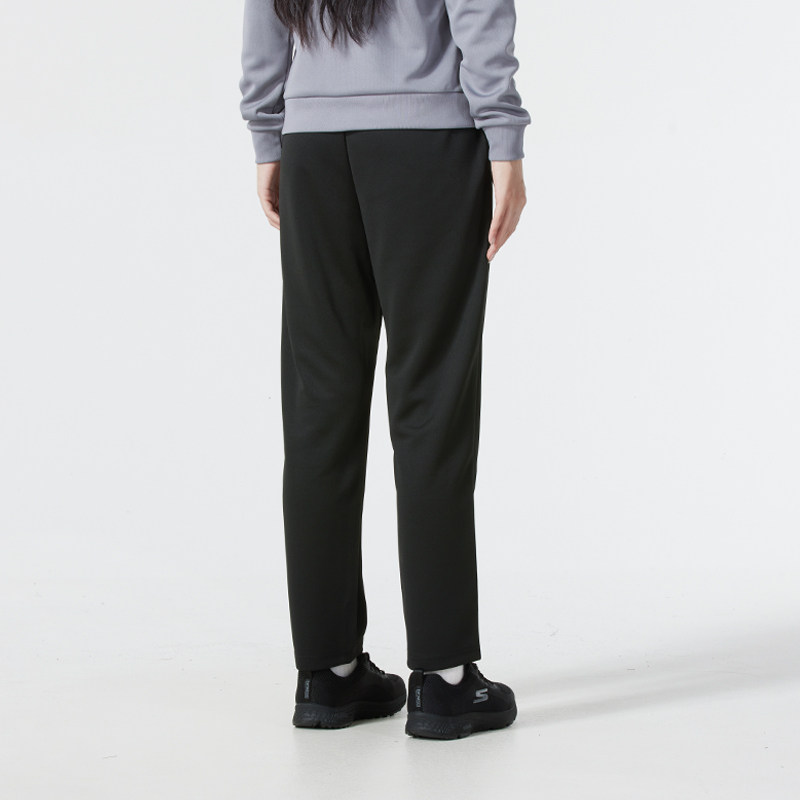 斯凯奇（Skechers）长裤女款春夏2026新款黑色运动裤简约百搭女士