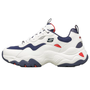 斯凯奇男鞋春季新款熊猫鞋官方正品老爹鞋子男士休闲鞋男款运动鞋