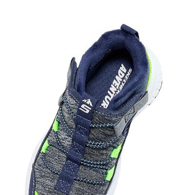 斯凯奇加绒童鞋冬季新款儿童运动鞋男童中帮雪地靴加厚保暖靴子