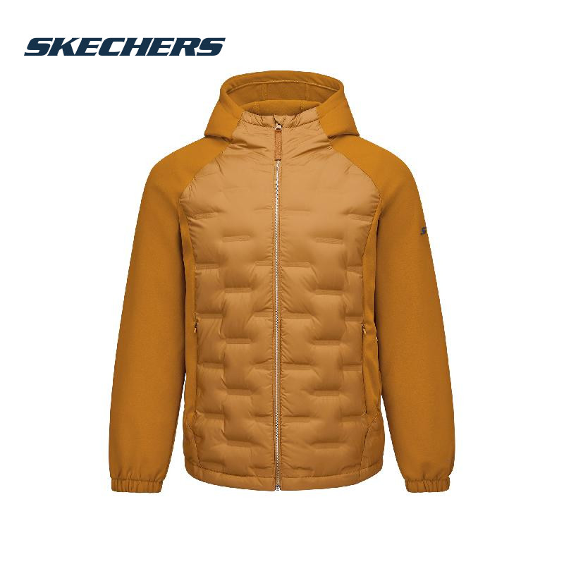 斯凯奇男子新款保暖羽绒服