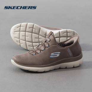 春季 女鞋 25新款 穿脱健步鞋 轻便防滑 斯凯奇 闪穿运动鞋 Skechers