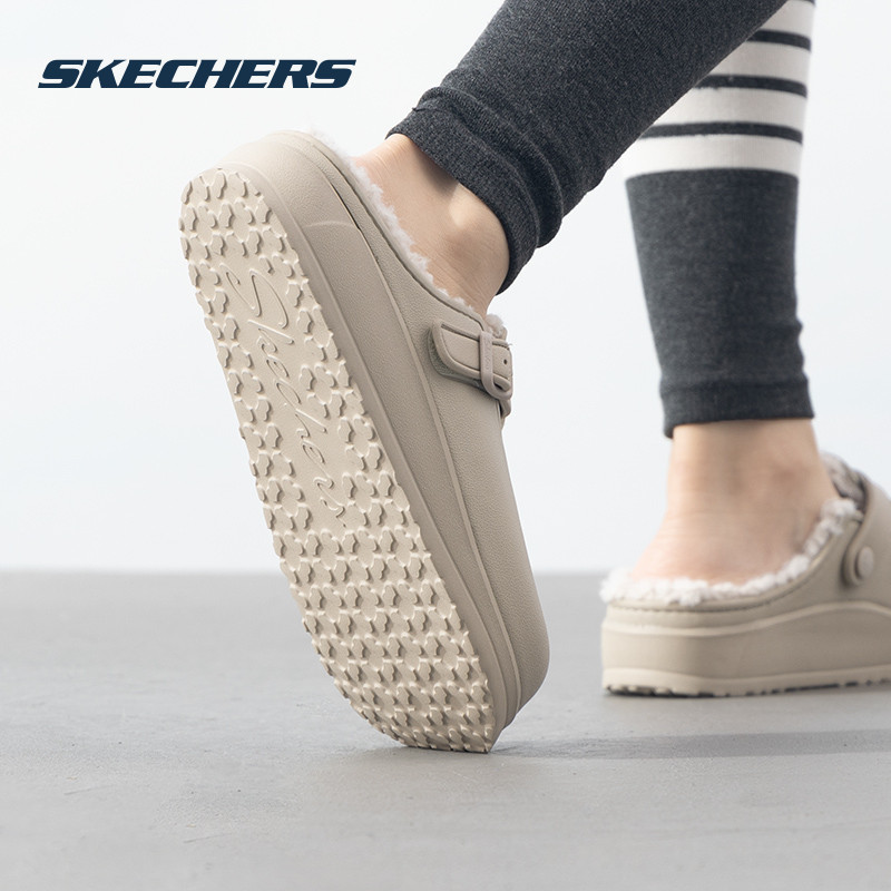 斯凯奇新款冬季女鞋加绒休闲鞋轻便运动鞋111313-NAT和3738