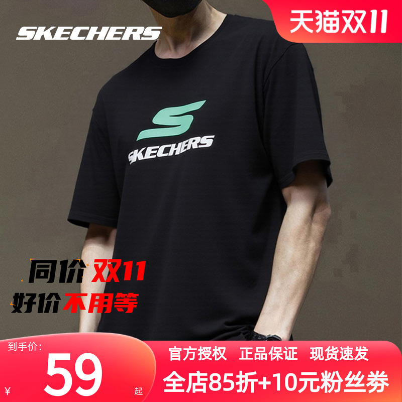 斯凯奇短袖2025新款男女款T恤衫