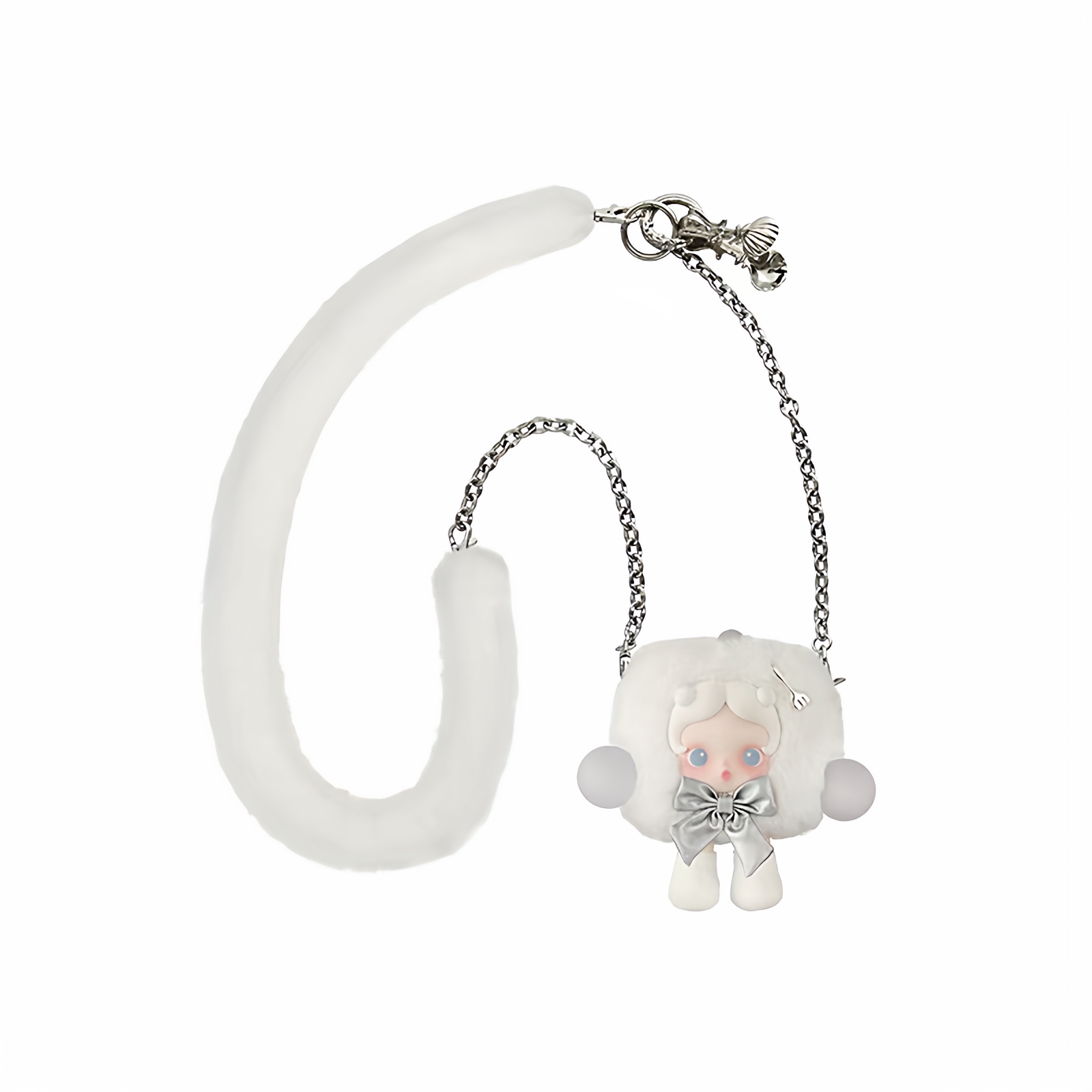 POPMART泡泡玛特SKULLPANDA餐桌系列毛绒迷你包盲盒送礼潮玩女生