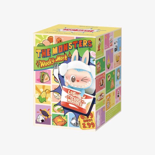 壹号POPMART泡泡玛特 THE MONSTERS怪味便利店系列潮玩手办
