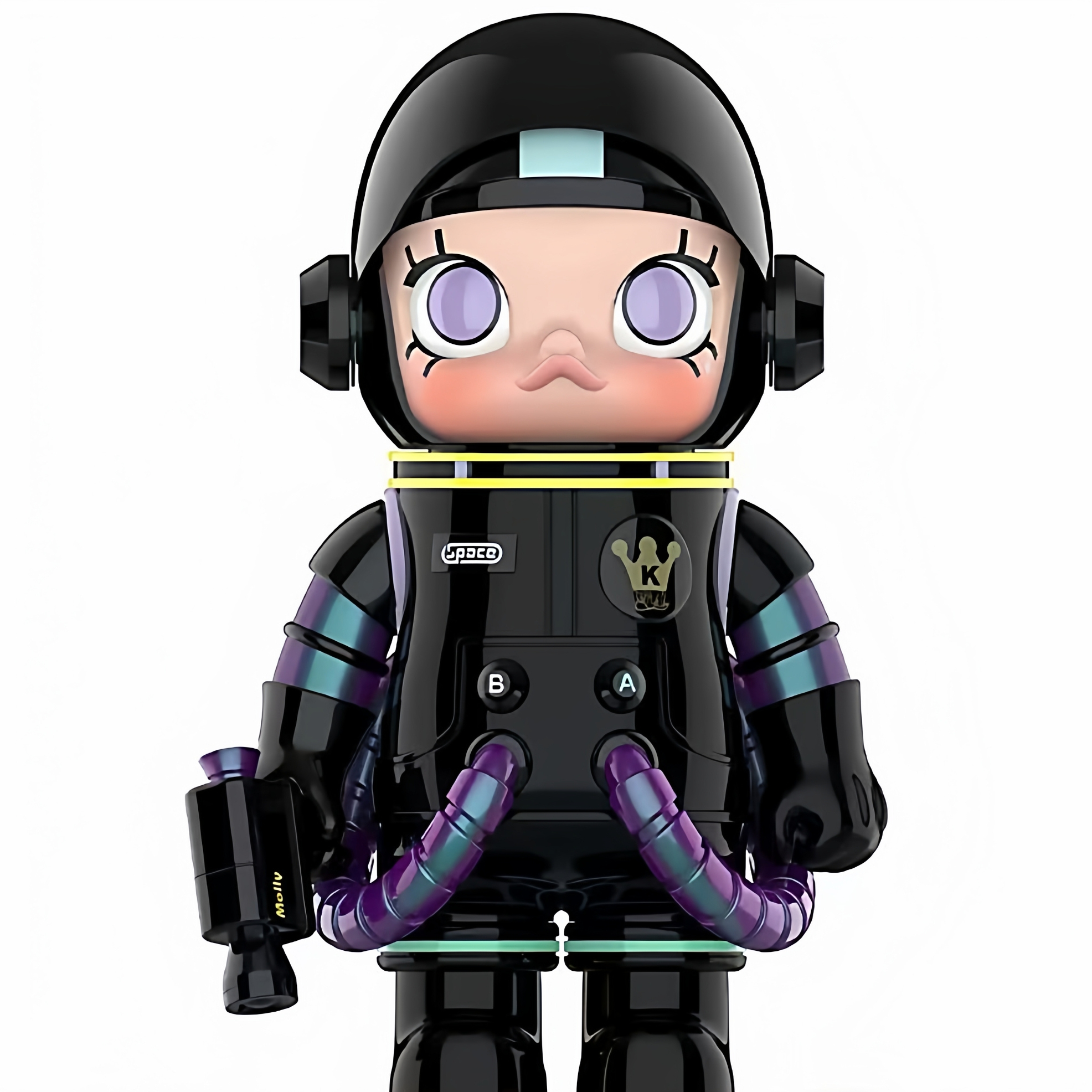 泡泡玛特MEGA SPACE MOLLY厄瑞波斯400%手办潮玩大娃公仔珍藏