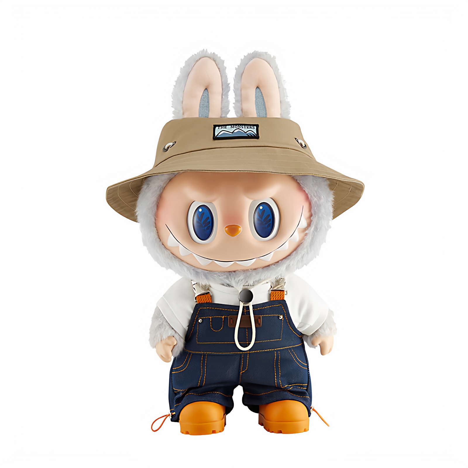 POPMART泡泡玛特 THE MONSTERS春天野在家系列搪胶LABUBU毛绒公仔