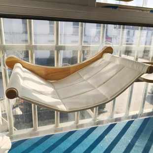 吸盘猫爬架免钉上墙猫床太空舱跳台踏板猫抓柱壁挂玻璃瓷砖窗户窝