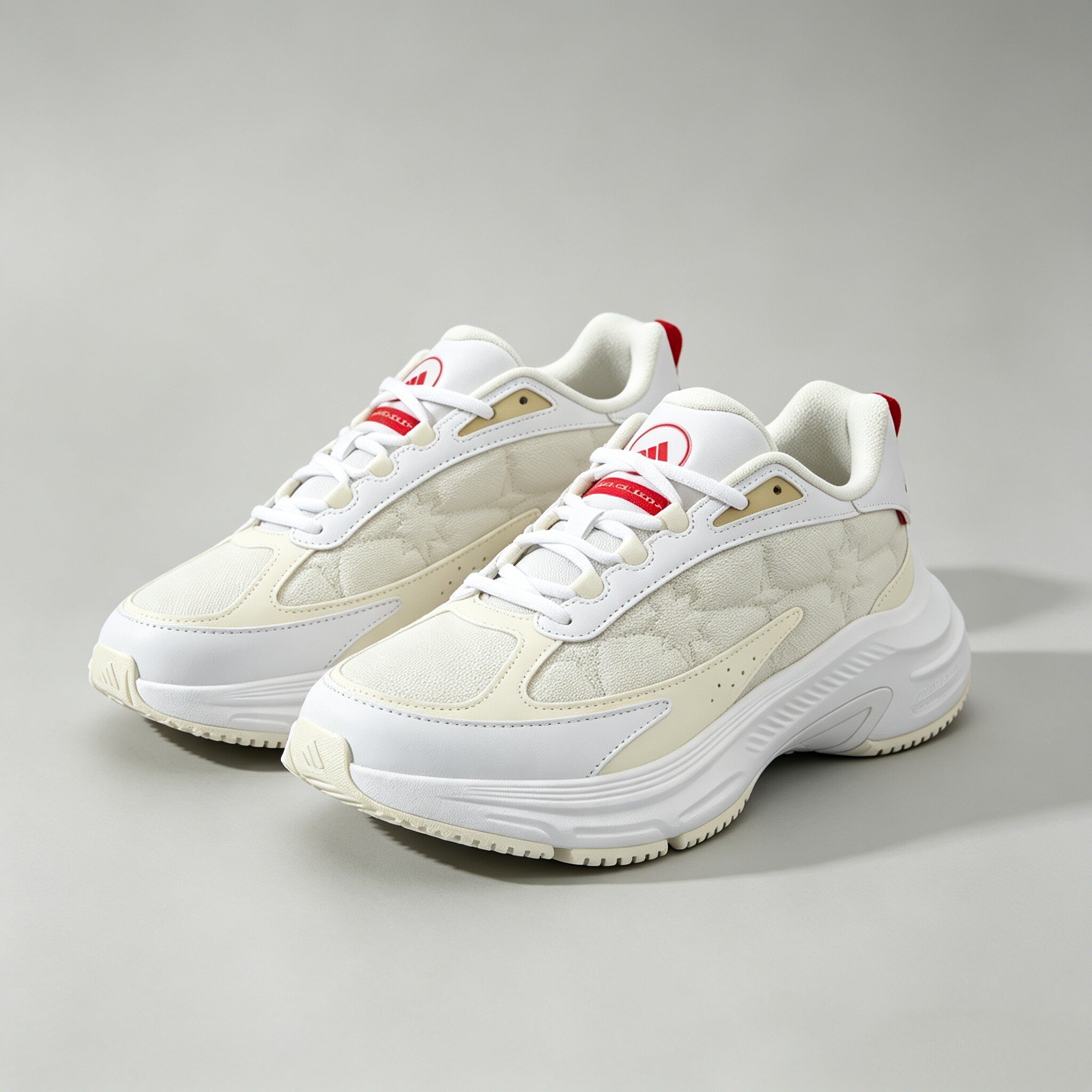 Adidas/阿迪达斯运动鞋男女户外风透气软底慢跑休闲跑步鞋JR0571