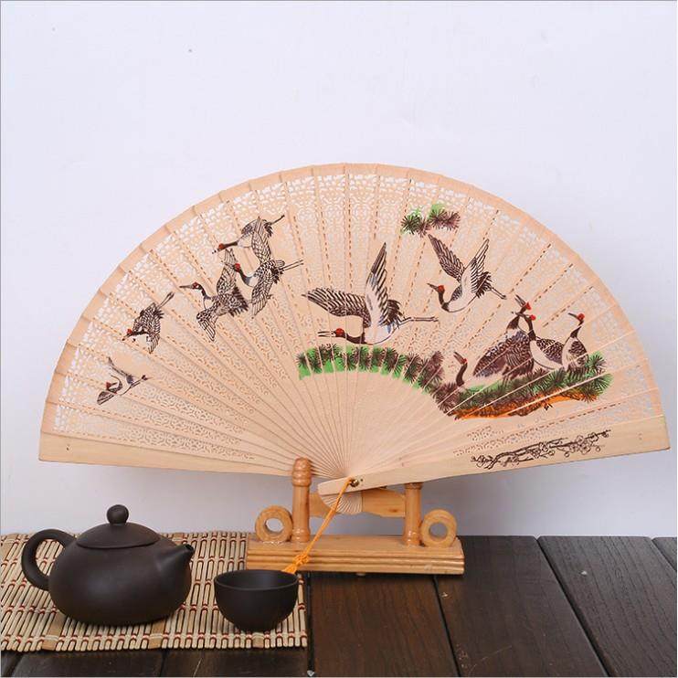 新中式苏州复古风扇子扇折扇夏季中国风汉服随身便携折叠扇女小扇