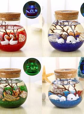 生态瓶科学diy微景观玻璃瓶小鱼生态瓶成品小学生科学课作业套装